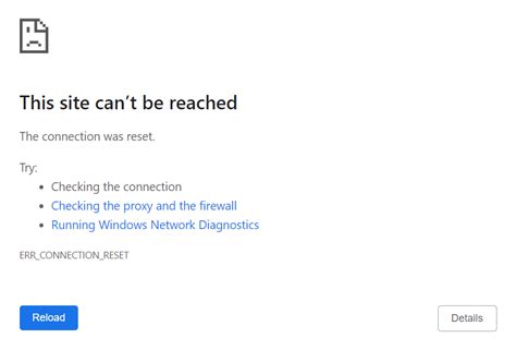 How To Fix The ERR CONNECTION RESET Error In Ways