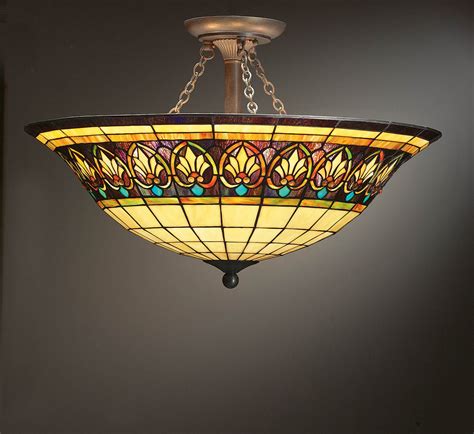 Add Decor And Lighting To Your Room Using Stained Glass Ceiling Fan Light Shades Warisan Lighting