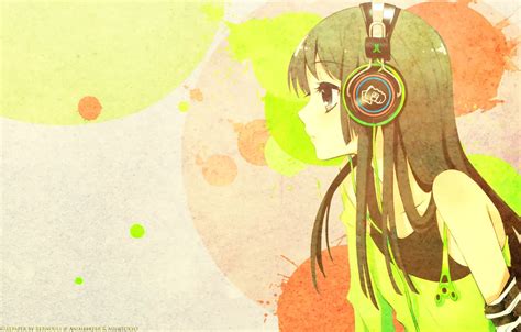 Wallpaper Anime Headphones Art Mio Akiyama K On Light Music Images