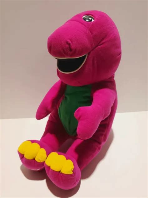 Barney The Purple Dinosaur 71245 Talking Plush 1996 Playskool