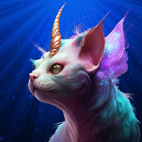 Unicorn Cat Feline Free Image On Pixabay