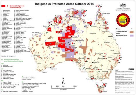 Aboriginal Reserves Australia Map