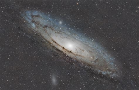 Messier 31 Andromeda Galaxy Rastrophotography