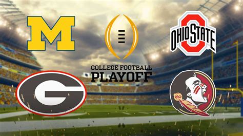 12 Team Format Predictions After First College Football Playoff Rankings
