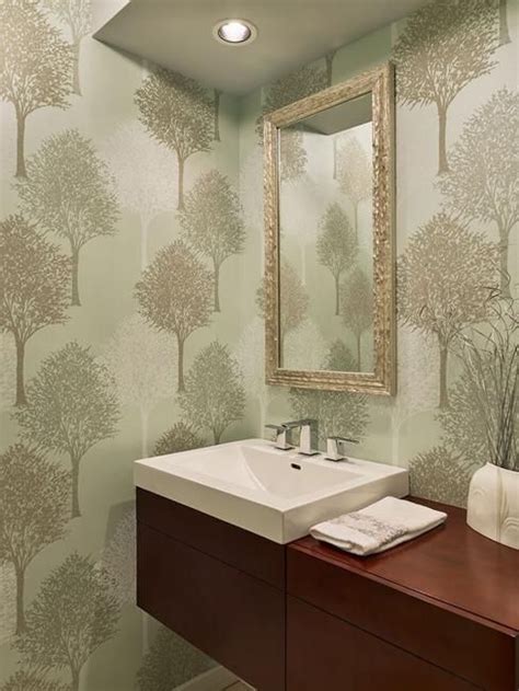Modern Wallpaper Designs Waterproof Ideas For Bathroom Wall Decoration