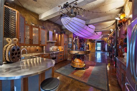 Retro Futuristic Steampunk Loft Apartment In New York Idesignarch