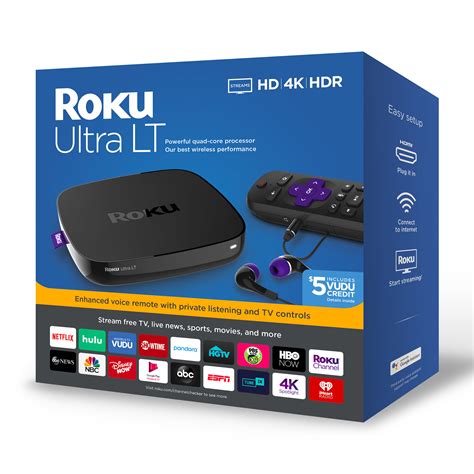 Roku Ultra Lt Streaming Media Player 2019