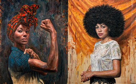 This Artist Paints Portraits Of Strong African American Women