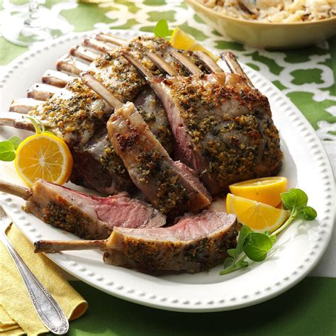 Mediterranean Rack Of Lamb Recipe Taste Of Home