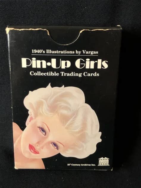 Vtg Pin Up Girls Sexy Women Trading Cards 1940s Vargas Girl Art Pinup