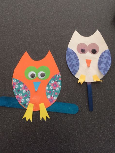 Easy To Make Owls For Kids Craft Owl Kids Crafts Crafts For Kids