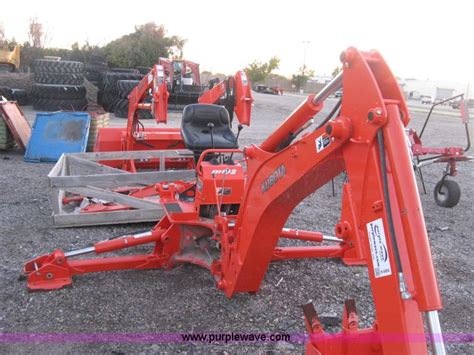 Kubota Bh92 Backhoe Attachment No Reserve Auction On Wednesday
