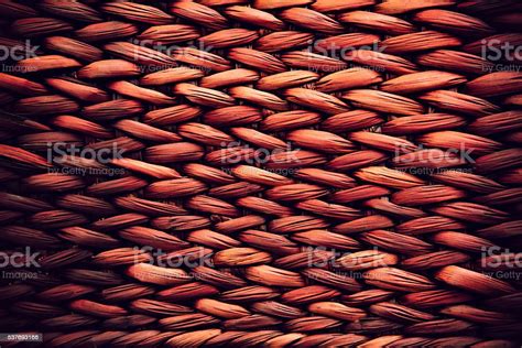 Red Wicker Texture Background Stock Photo Download Image Now Art