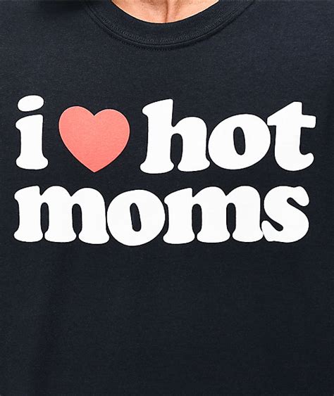 danny duncan i heart hot moms black t shirt