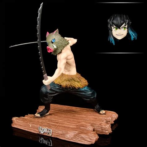 23cm Demon Slayer Figure Hashibira Inosuke Anime Action Figure Pvc