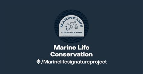 Marine Life Conservation Linktree