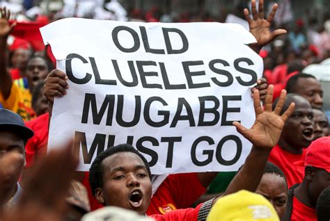 Zimbabwe Thousands March Against President Mugabe Time