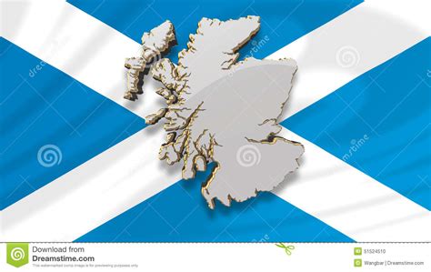 Wichtiger hinweis auf finden sie eine vielfalt von links zu kostenlosen online weltkarten, landkarten und stadtplänen aus aller welt. Karte Von Schottland Und Von Schottischer Flagge Stock ...