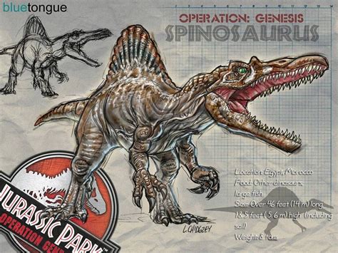 Jurassic Park Operation Genesis Spinosaurus Recordsbilla