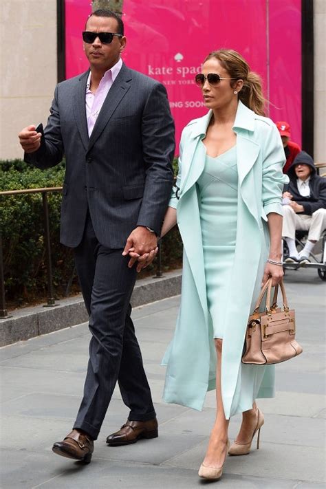 Jennifer Lopez And Alex Rodriguezs Complementary Date Night Style