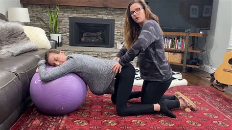 labor and delivery coping techniques double hip squeeze belly coach doula services youtube