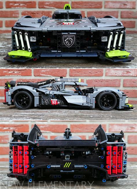 Lego® Technic Review 42156 Peugeot 9x8 Le Mans Hybrid Hypercar New