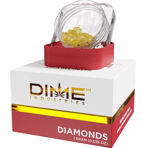 Dime Industries Rainbow Venom Hybrid Diamonds 1g Leafly