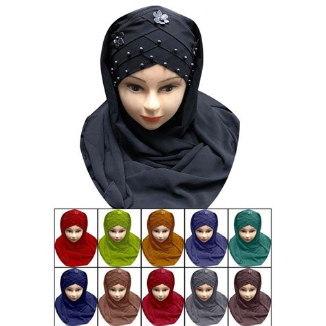 Casual Wear Scarf Ladies Black Islamic Hijab At Rs 60piece In Surat