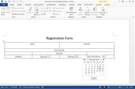 How To Make A Fillable Form With Microsoft Word