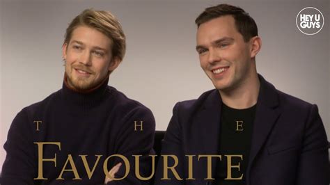 The actors stopped by e!'s live from the red carpet on sunday to talk about their film, the favourite, which received nine academy award nominations. Exclusive: Nicholas Hoult and Joe Alwyn on awards magnet ...