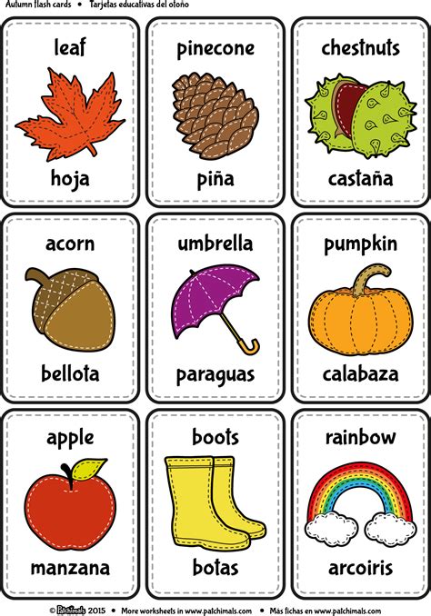 Tarjeta En Ingles Ingles Para Preescolar Tarjetas De Vocabulario En