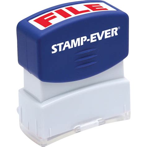 Stamp Ever Pre Inked File Stamp 1 Each Quantity