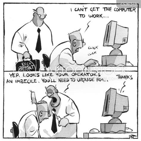 Tech Guy Cartoons And Comics Funny Pictures From Cartoonstock