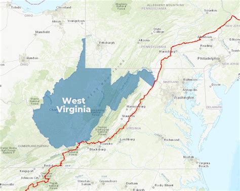 Appalachian Trail Map Virginia Get Latest Map Update