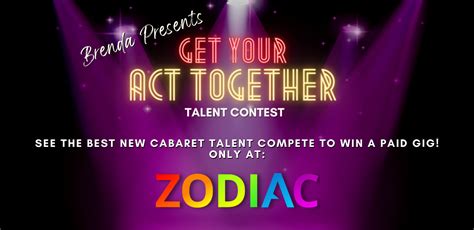 Get Your Act Together Tickets Friday 11th February 2022 Zodiac Bar London Tickets Off