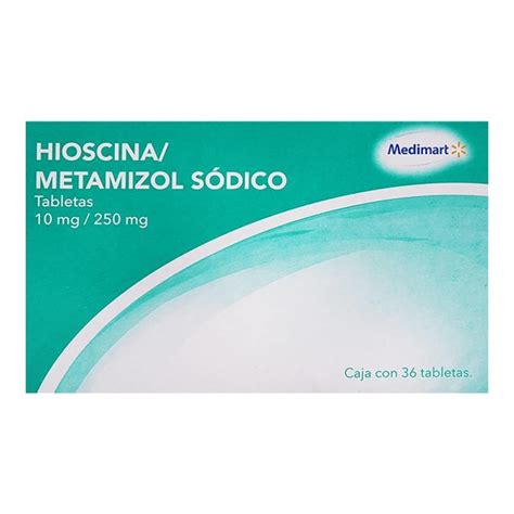 Hioscina Metamizol Sódico Para Que Sirve Apetips