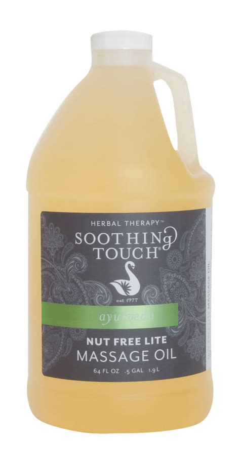 Soothing Touch Massage Oil Nut Free Lite Unscented