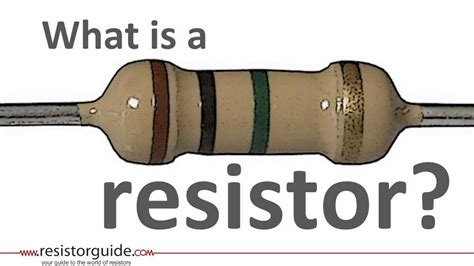 What Is A Resistor Electronics Basics Resistor Electronic Engineering