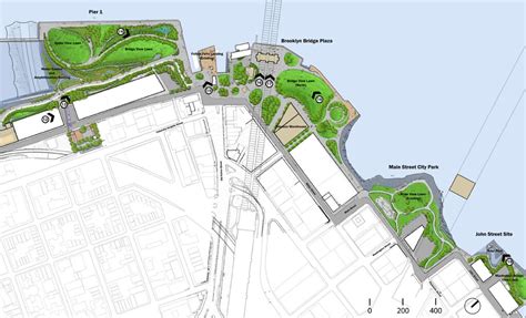 Brooklyn Bridge Park Plan North Courtesy Of Michael Van Flickr