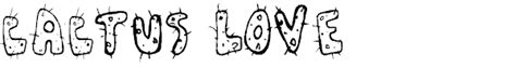 The font is classified as regular fonts. Free Cactus Flower SG Fonts