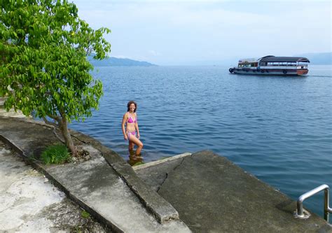 Travel Guide Samosir Island Go Swim In Lake Toba Sumatra Indonesia