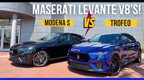Maserati Levante Modena S V S Levante Trofeo Which V Is The King Suv Youtube