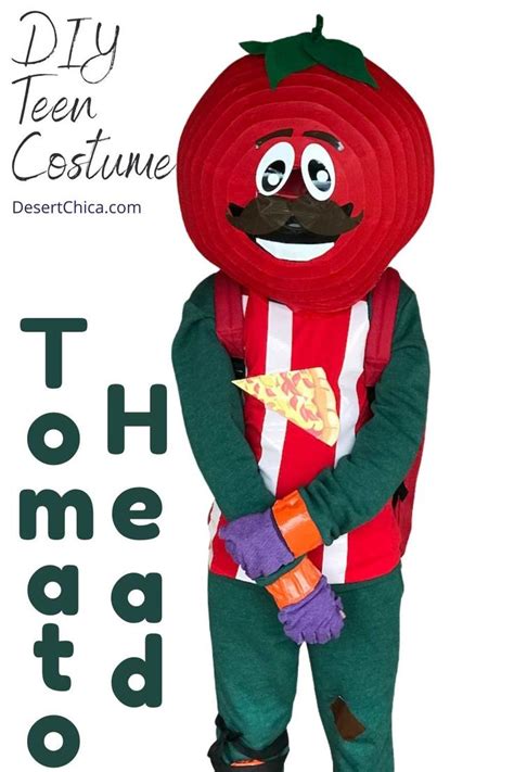 How To Make A Tomato Head Fortnite Costume Unique Halloween Costumes