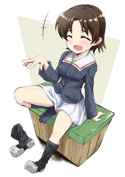 Sawa Azusa Girls Und Panzer Drawn By Bob You U Kai Danbooru