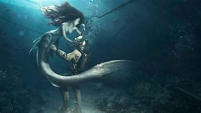 Mermaid Diver 4k Wallpapers Divers Resolution Creative
