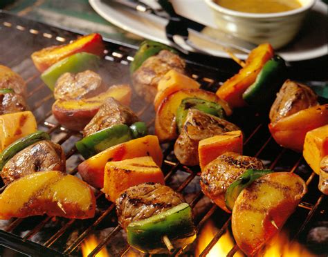 Brush grill grates lightly with oil. Honey Pork Tenderloin Kabobs - Pork Recipes - Pork Be Inspired