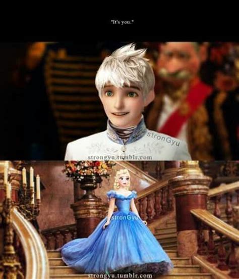 Jelsa Cinderella Jelsa Jack Frost And Elsa Jack Frost