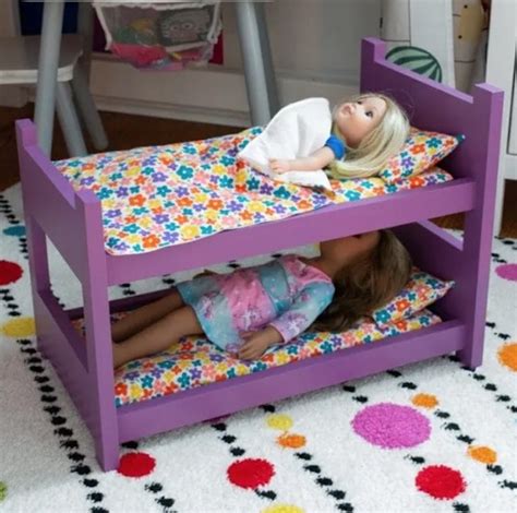 Doll Bunk Bed Free Woodworking
