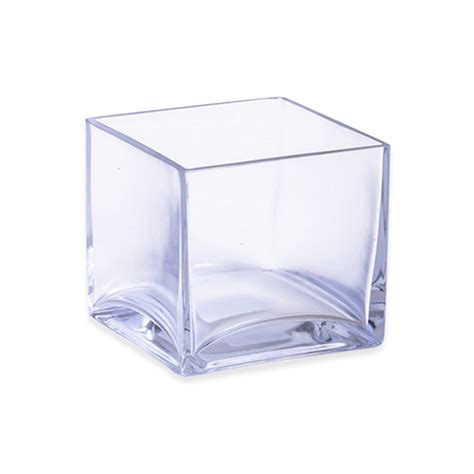 Cubo De Vidro Cristal Decorativo E Transparente Para Locação Carla
