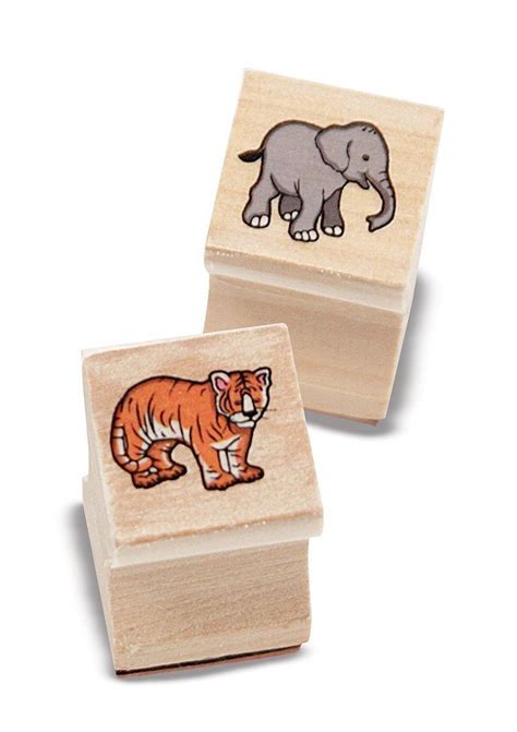 Buy Melissa And Doug Baby Zoo Animals Stamp Set